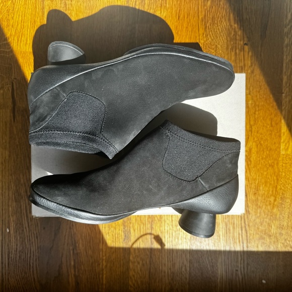 NEW IN BOX - CAMPER ALRIGHT ANKLE BOOT Black Suede - Picture 9 of 12